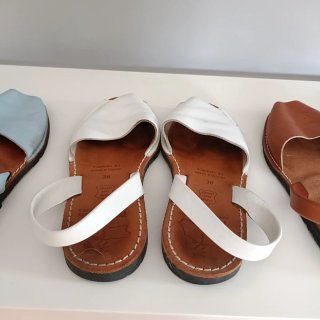 Lote 3 pares abarcas Mibo Talla 38