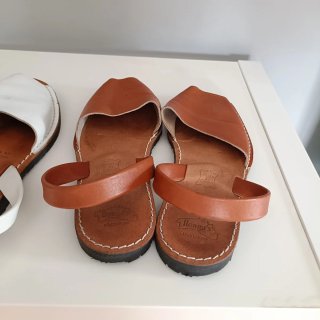 Lote 3 pares abarcas Mibo Talla 38