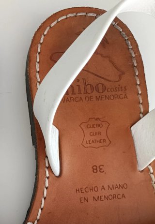 Lote 3 pares abarcas Mibo Talla 38