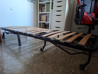Somier Plegable con Ruedas (Cama Plegable / Plegat