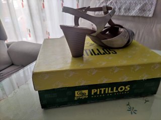 Zapato Pitillos Verano Talla 38