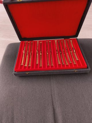 Lote Correas Reloj Vintage Oro laminado.