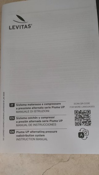 Colchón antiescaras con compresor