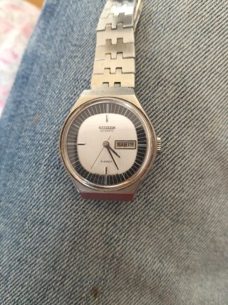 Reloj Citizen Automático Plata/Blanco