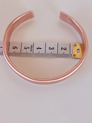 Pulsera artesanal de cobre