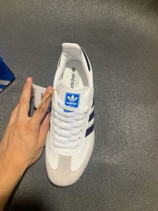 Adidas Samba OG Blancas y Negras Talla 43