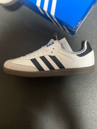 Adidas Samba OG Blancas y Negras Talla 43
