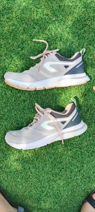 Zapatillas Kalenji Beige y Rosa