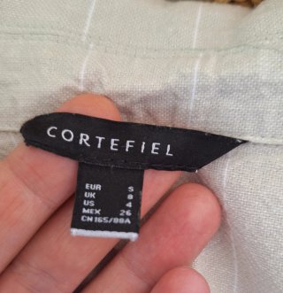 Mono Cortefiel Lino Algodón Rayas