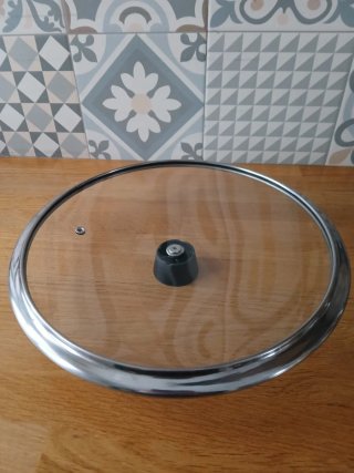 Tapa de cristal para sartén 21cm