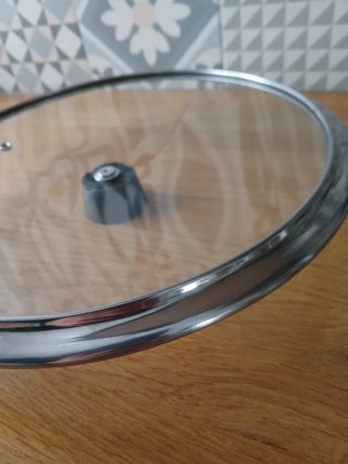 Tapa de cristal para sartén 21cm