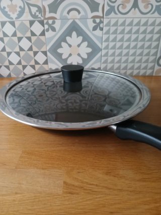 Tapa de cristal para sartén 21cm