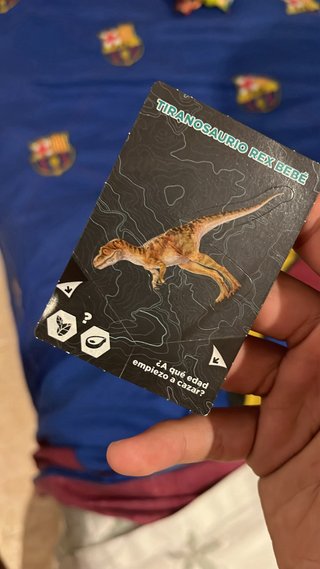 Colección Cartas Dinosaurios Jurassic World