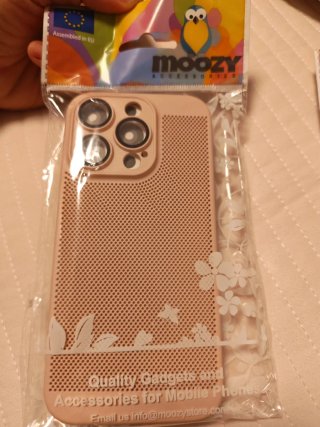 Fundas Transpirables moozy para iPhone 15 Pro