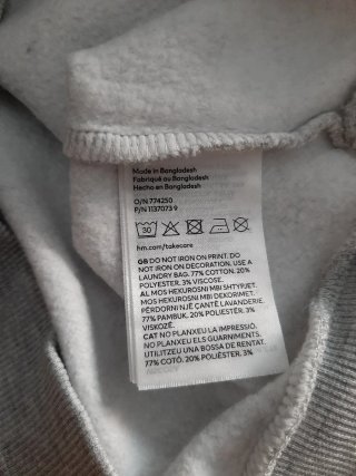 Sudadera Minnie Mouse niña H&M 4-6 años