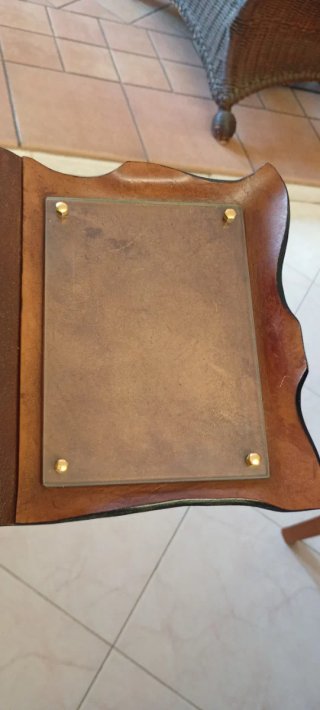 Portafoto vintage cuoio Kangaroo