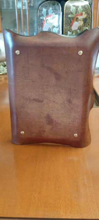 Portafoto vintage cuoio Kangaroo