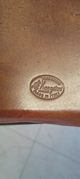 Portafoto vintage cuoio Kangaroo