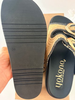 Sandalias Yokono de paja