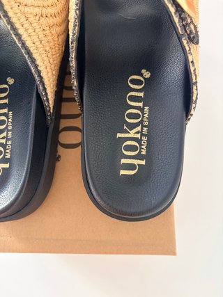Sandalias Yokono de paja