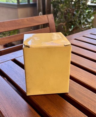 Posacenere in vetro con decorazione