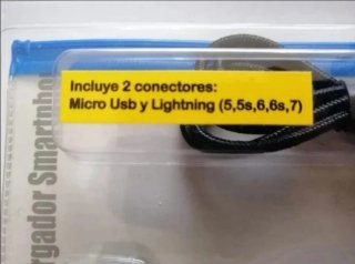 Kit Cargador Smartphone NK - NUEVO