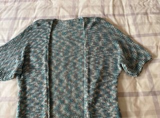 Chaqueta punto manga corta Talla L
