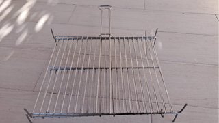 Parrilla de libro para barbacoa