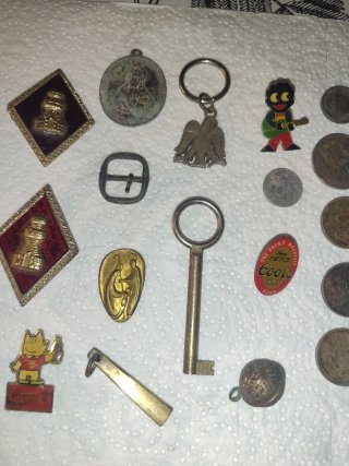 Lote de monedas antiguas y coleccionables