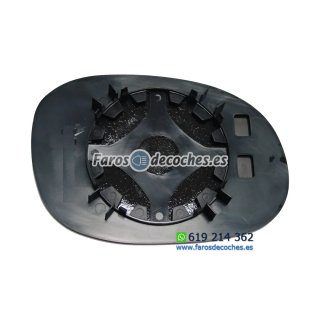 Cristal+Base Espejo Retrovisor Izquierdo Convexo