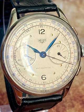 Reloj HEUER CHRONOGRAPH, antiguo y revalorizable