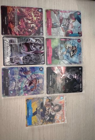 Lotto carte One Piece