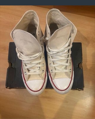 Converse crema altas