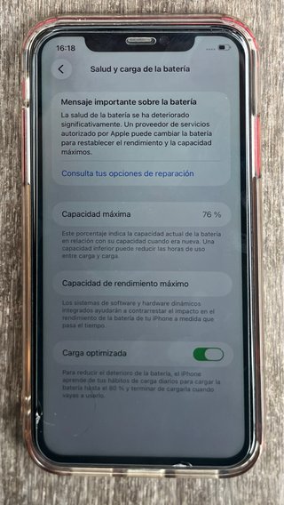 iPhone 11 Rojo 256 GB
