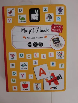 Magnéti'book Alfabet Català Janod