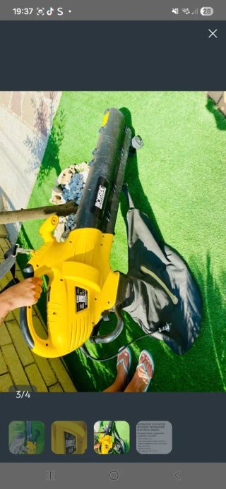 Soplador Aspirador Triturador Ironside 2800W