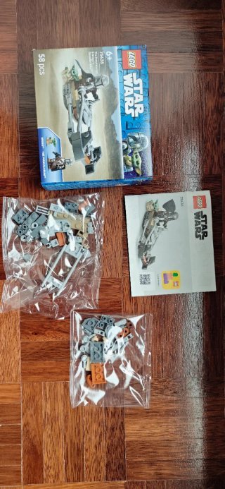 LEGO Star Wars 75436 The Mandalorian & Grogu's Spe