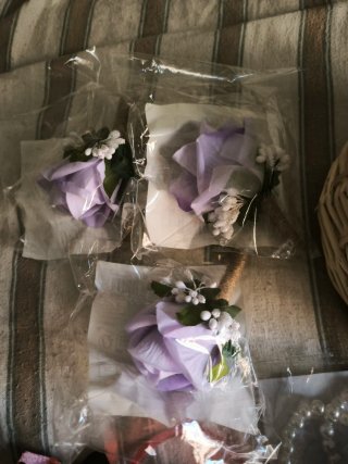 Lote artículos varios de boda