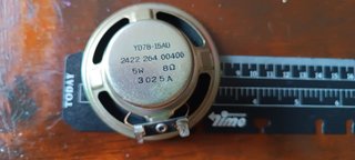 2 Altavoces YD78-15AU 5W 8 Ohm