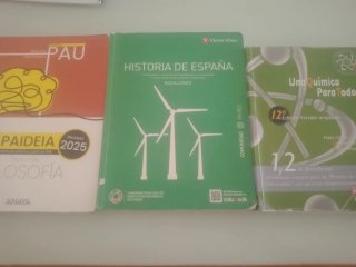 LIBROS 2° BACH
