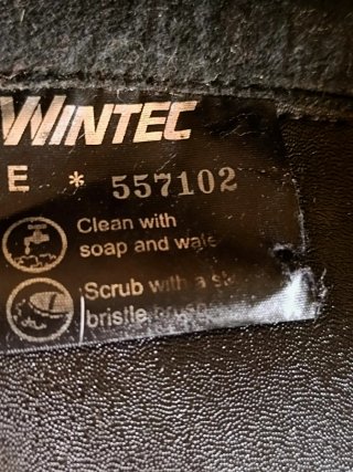 SILLA DE MONTAR WINTEC/negra, 16,5"/42 cm