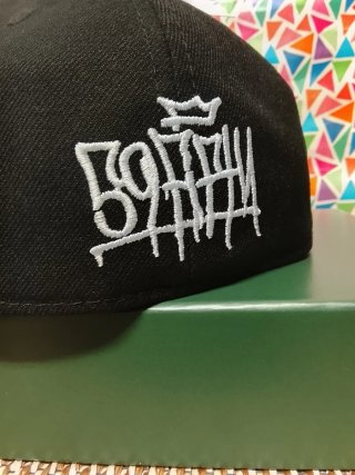 Gorra New Era 59FIFTY Negra Talla 7.1/2