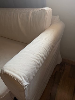 Divano letto IKEA HAGALUND 2 posti bianco