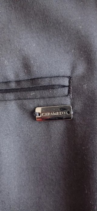 Pantalón vestir CARAMELO negro