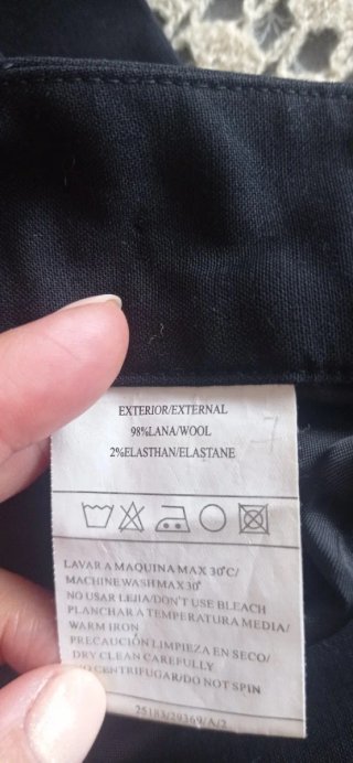 Pantalón vestir CARAMELO negro