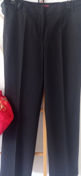 Pantalón vestir CARAMELO negro