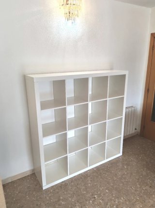 Scaffalatura Kallax Ikea Bianca 4x4