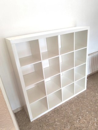 Scaffalatura Kallax Ikea Bianca 4x4