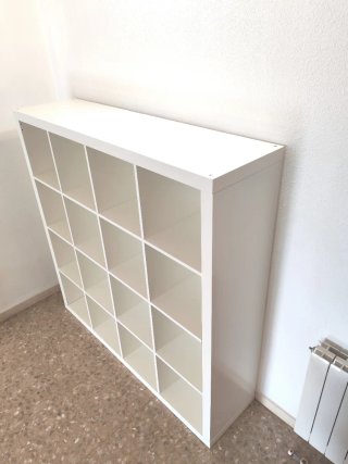 Scaffalatura Kallax Ikea Bianca 4x4
