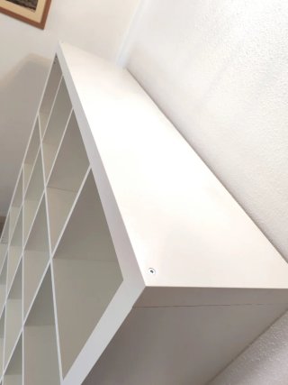 Scaffalatura Kallax Ikea Bianca 4x4